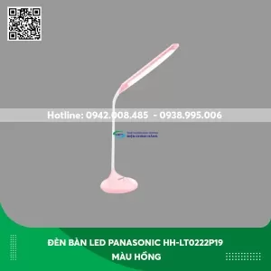 Đèn bàn LED Panasonic HH-LT0222P19 màu hồng