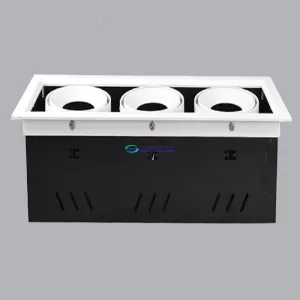 ĐÈN LED ÂM TRẦN MPE 12W VUÔNG BA BÓNG