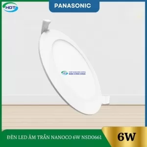 Đèn Led Âm Trần Nanoco 6W NSD0661