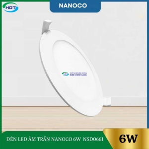 Đèn Led Âm Trần Nanoco 6W NSD0661