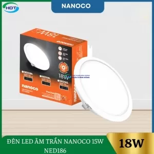 Đèn LED âm trần Nanoco 18W NED186