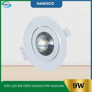 Đèn Led Âm Trần Nanoco 9W NADL096