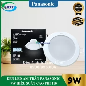 Đèn led âm trần Panasonic 9w hiệu suất cao 900lm NNNC76541SL1/NNNC76581SL1