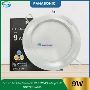 Đèn Led Âm Trần Panasonic EZ-P 9W Đổi Màu Phi 135 NNV71354WE1A