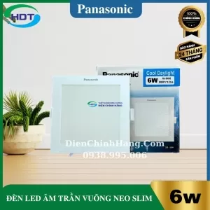 ĐÈN LED ÂM TRẦN PANASONIC NEO SLIM NNP71254/ NNP71250/ NNP71255 VUÔNG, 6W