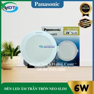 Đèn led âm trần Panasonic Neo Slim NNP71272/ NNP71279/ NNP71278, tròn, 6W