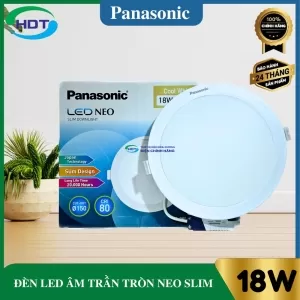 Đèn LED âm trần Panasonic Neo Slim NNP74572/ NNP74579/ NNP74578, tròn, 18W