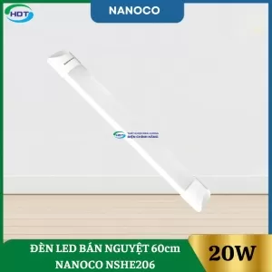 Đèn Led Bán Nguyệt 60cm 20W Nanoco NSHE206