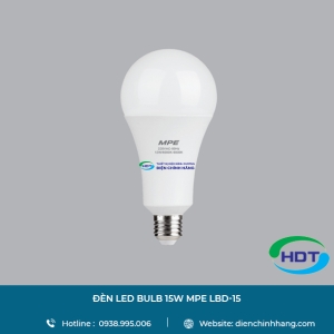 ĐÈN LED BULB MPE 15W LBD3-15