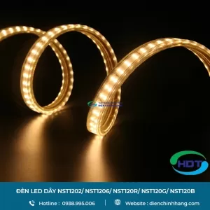 Đèn LED dây ngoài trời Nanoco 8W 120 Chip LED 2 dãy LED NST1202/ NST1204/ NST1206
