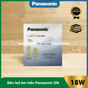 Đèn Led Downlight DN 18W Panasonic NNNC7596688/NNNC7586688/NNNC7581688