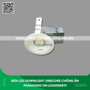Đèn Led Downlight Onecore chống ẩm 5.5w Panasonic HH-LD40508K19 ánh sáng vàng
