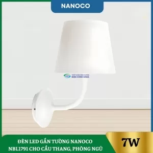Đèn Led Gắn Tường Nanoco NBL1791 Cho Cầu Thang, Phòng Ngủ