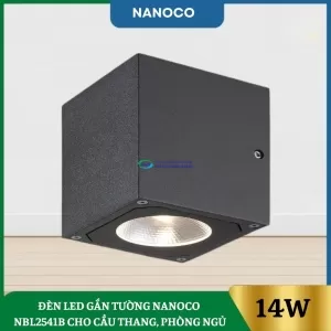 Đèn Led Gắn Tường Nanoco NBL2541B Cho Cầu Thang, Phòng Ngủ