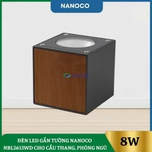 Đèn Led Gắn Tường Nanoco NBL2613WD Cho Cầu Thang, 
