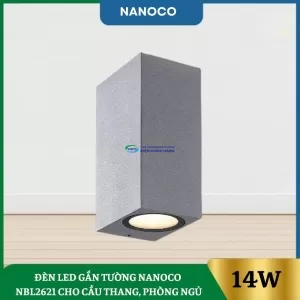 Đèn Led Gắn Tường Nanoco NBL2621 Cho Cầu Thang, Phòng Ngủ
