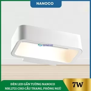 Đèn Led Gắn Tường Nanoco NBL2721 Cho Cầu Thang, Phòng Ngủ