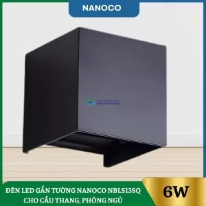 Đèn Led Gắn Tường Nanoco NBLS13SQ Cho Cầu Thang, Phòng Ngủ