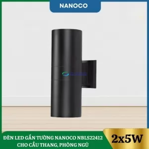 Đèn Led Gắn Tường Nanoco NBLS22412 Cho Cầu Thang, Phòng Ngủ