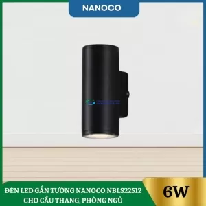 Đèn Led Gắn Tường Nanoco NBLS22512 Cho Cầu Thang, Phòng Ngủ