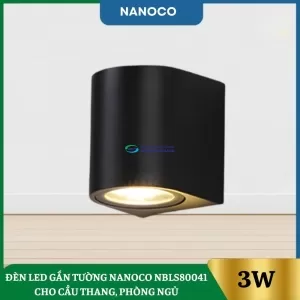 Đèn Led Gắn Tường Nanoco NBLS80041 Cho Cầu Thang, Phòng Ngủ