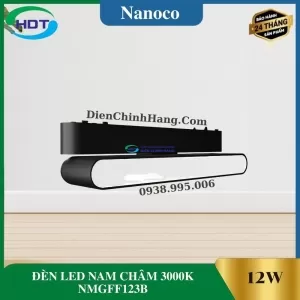 ĐÈN LED NAM CHÂM 3000K NANOCO NMGFF123B