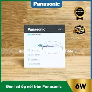 Đèn LED ốp trần nổi Panasonic loại tròn 6W NNNC7632088/ NNNC7633088/ NNNC7637088