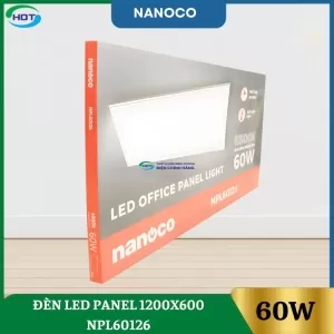 Đèn Led Panel 1200x600 Nanoco 60W NPL60126