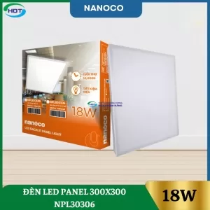Đèn Led Panel 300x300 Nanoco 18w NPL30306
