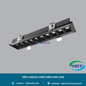 ĐÈN LINEAR CHIẾU ĐIỂM MPE 20W