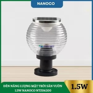 Đèn Năng Lượng Mặt Trời Sân Vườn Nanoco NTZ06200