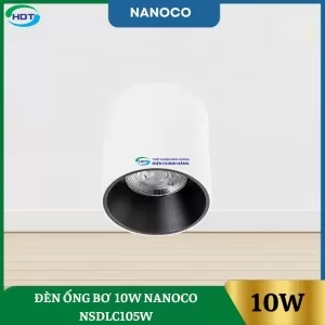 Đèn Ống Bơ 10W Nanoco Trắng NSDLC105W