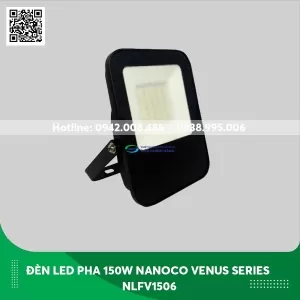 Đèn pha led 200W Nanoco NLFV2003/ NLFV2006 IP65 ánh sáng trắng và vàng