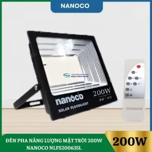 Đèn Pha Năng Lượng Mặt Trời 200W Nanoco NLFS200635L