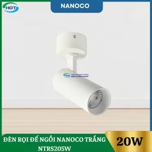 Đèn Rọi Đế Ngồi 20W Nanoco Trắng NTRS205W