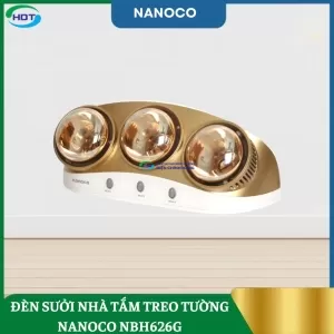 Đèn Sưởi Nhà Tắm Treo Tường Nanoco NBH626G