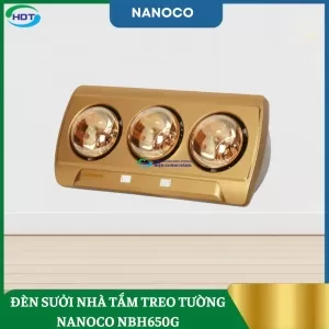Đèn Sưởi Nhà Tắm Treo Tường Nanoco NBH650G