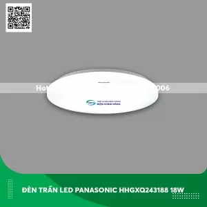 Đèn trần led dành cho lối đi phòng tắm, hành lang ban công Panasonic HHGXQ243188