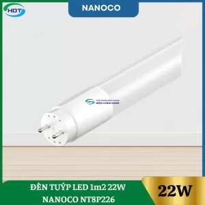 Đèn Tuýp Led 1m2 22W Nanoco NT8P226 / NT8P223