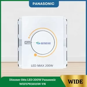 Dimmer Đèn LED 200W Panasonic WEF5791501SW-VN