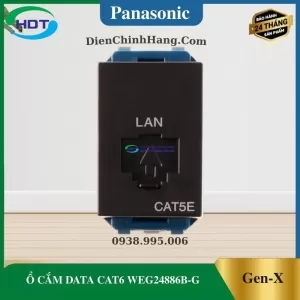 Gen X_ Ổ cắm data CAT6 WEV24886B-G