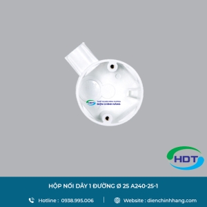 HỘP NỐI DÂY MPE 1 ĐƯỜNG Ø 25 A240-25-1
