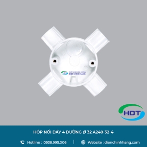 HỘP NỐI DÂY MPE 4 ĐƯỜNG Ø 32 A240-32-4