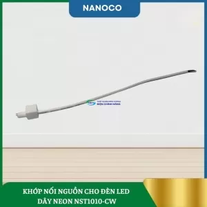Khối Nối Nguồn Cho Đèn Led Dây Neon 24V NST1010-CW