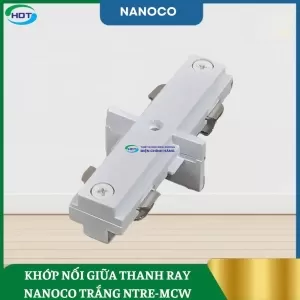 Khớp Nối Giữa Cho Thanh Ray Đèn Rọi Trắng NTRE-MCW
