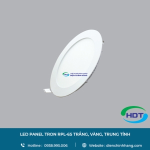 ĐÈN LED ÂM TRẦN MPE TRÒN 6W RPL-6S TRẮNG, VÀNG, TRUNG TÍNH