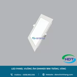 ĐÈN LED ÂM TRẦN MPE 18W VUÔNG SPL-18T/DIM, SPL-18V/DIM