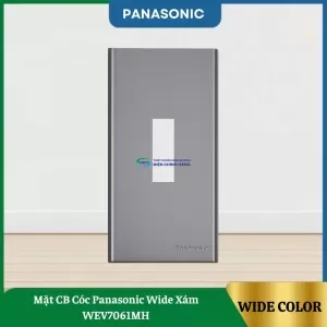 Mặt CB Cóc Panasonic Wide Xám WEV7061MH