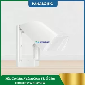 Mặt Che Mưa Vuông Công Tắc Ổ Cắm Panasonic WBC8991W