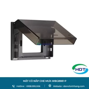 Mặt che mưa vuông Panasonic kính trong WBG8981-P